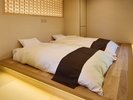 *【客室/蓮華】寝具はジェルトロン最高峰マットレスと羽毛布団を採用