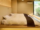 *【客室/蓮華】開放感ある和モダン空間で、上質な眠りと寛ぎをお届けします