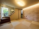 *【客室/桜】ツインベッド+和洋室+温泉露天付き和洋室タイプの2階建離れ