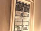 施設内には相撲をあしらったデザインが施されています。