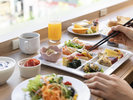 朝食ビュッフェは和洋どちらもご用意しております。