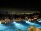 天空露天プール(大露天風呂)(夜)
