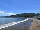 宇佐美海水浴場です、海開きの情報はお待ちください♪写真提供:伊東市観光課