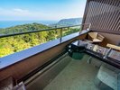 <東棟3・4階> 温泉露天 デラックス テラスツイン B2 全室オーシャンビュー・露天風呂&テラス付