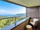 <東棟3・4階> 温泉露天 デラックス テラスツイン B2 全室オーシャンビュー・露天風呂&テラス付