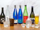 ご夕食 和食フリーフロードリンク(イメージ)