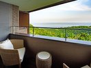 <東棟3・4階> 温泉露天 テラスツイン A 全室オーシャンビュー・露天風呂&テラス付