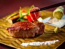 【隣接レストラン/蜃気楼鉄板焼】島わさびや、シークワーサーポン酢などでお召し上がりください。