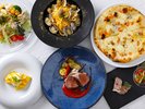 【リゾート内レストラン/ピッツァ&パスタ スターダストガーデン】夕食。ペアセレクトディナーは盛り沢山