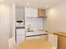 【オーシャンビュー】お部屋にはキッチンを完備しております。