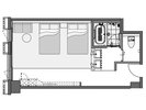 デラックスツイン間取り図