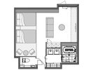 プレミアツイン間取り図