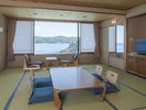 【海側・オーシャンビュー】和室(バス・トイレ付き)