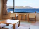 【海側・オーシャンビュー】和洋室(トイレ付き※アウトバス)