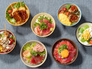 【朝食ビュッフェ】お好みの具材で作るライスボウルをお召し上がりいただけます。