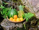 夏の果物もたくさん。
