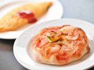 朝食で大人気の本格ピザ