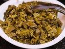 料理長自慢の高菜漬け