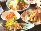 *お気軽カニ会席
