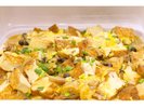 【料理長レシピ】厚揚げ卵とじ ※全て一例です。日によってメニューは異なります。数量限定メニューあり※
