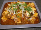 麻婆豆腐 ※全て一例です。日によってメニューは異なります。数量限定メニューあり※