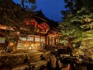 姉妹館:よろづやの庭園露天風呂 季節やライトアップでの雰囲気の違いをお楽しみ下さい