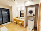 女性脱衣場 コインランドリーがございます