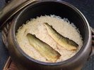 鮎づくし膳 鮎土鍋御飯