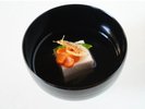 冬の特別会席 白エビ真丈