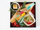 冬の基本会席 前菜盛り合わせ