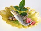 春御膳 若鮎の塩焼き
