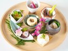 春の特別会席 前菜盛り合わせ