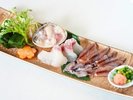春の特別会席 ホタルイカと蛤、桜鯛のしゃぶしゃぶ
