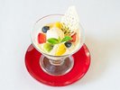 鮎づくし膳 特製パフェ