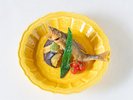 夏の基本会席 鮎の唐揚げと米茄子の田楽