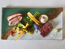 秋の特別会席 氷見牛炭火焼きと合鴨の藁焼き 秋の味覚と共に