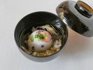 秋の基本会席 萩真薯