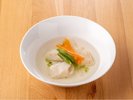 魚のスープ かつお出汁仕立て(わんちゃん食事)