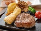 夕食 ステーキ