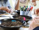 アクティビティ 焙煎体験(ほうじ茶作り)と茶缶作り体験