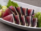 【特別会席】秋(2026年9月〜11月)造里 鰹の藁焼きたたき燻香仕立て