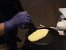 出来立てのオムレツ