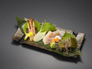 【事前予約料理】昆布〆三種盛り(白えび・サス・白身魚) ※5日前までのご予約