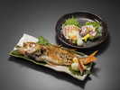 【事前予約料理】のどぐろ食べ比べ三種(刺身・炙り・塩焼き) ※5日前までのご予約