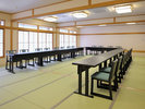 【小宴会場(椅子仕様)】40名までのご宴席が可能(3分割可)