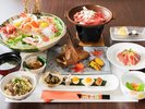 【ご夕食一例】「旬の山海会席」吟味を重ね、選び抜いた青森の旬食材を使った創作会席をご堪能ください。