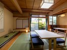 【露天風呂付客室】104嘉祥の間 和室46u+箱庭