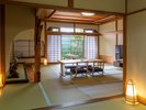 【露天風呂付客室】101招慶の間・102松風の間 和室73u+箱庭
