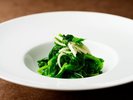 ディナー/ほうれん草と舞茸の胡麻和え