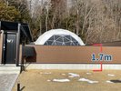 通路からは見えないように作られており、完全プライベートに過ごす事ができます。